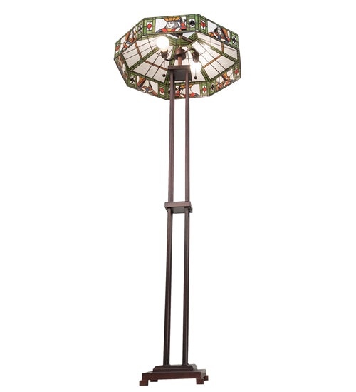 61" High Poker Face Floor Lamp