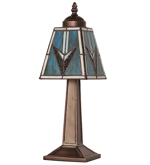 10" High Valencia Mission Mini Lamp