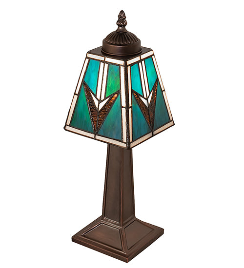 10" High Valencia Mission Mini Lamp