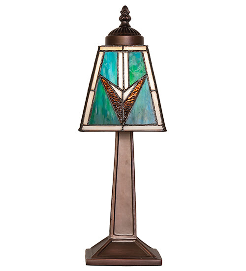 10" High Valencia Mission Mini Lamp