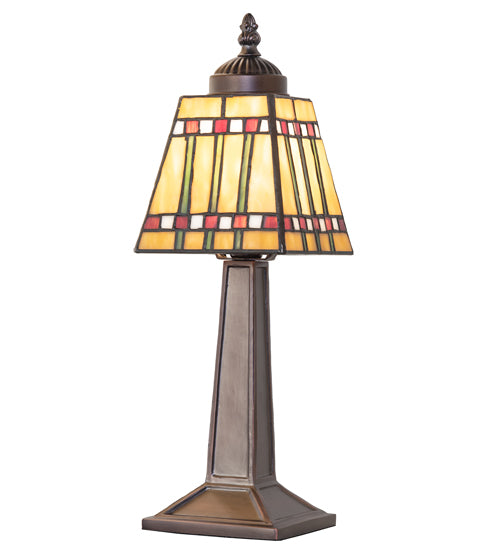 10" High Prairie Corn Mini Lamp