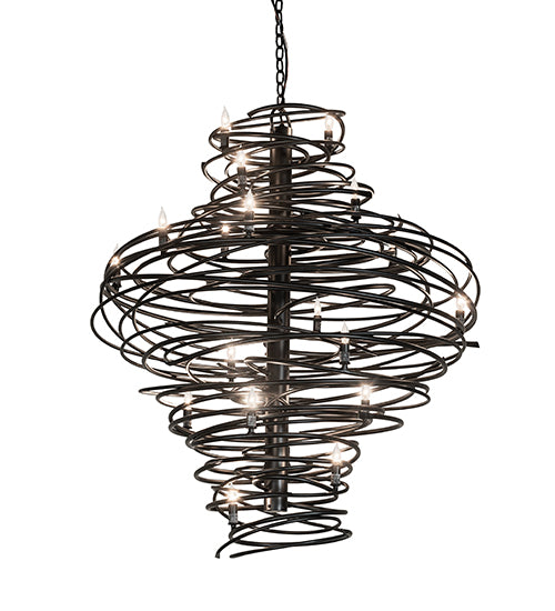 42" Wide Cyclone 20 Light Chandelier