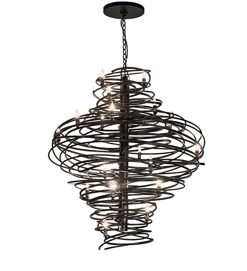 42" Wide Cyclone 20 Light Chandelier