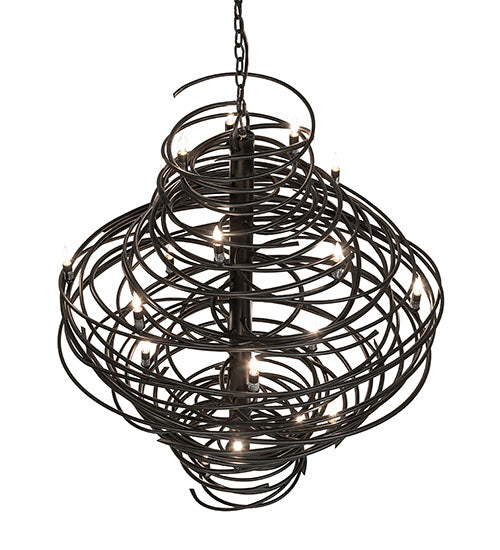 42" Wide Cyclone 20 Light Chandelier