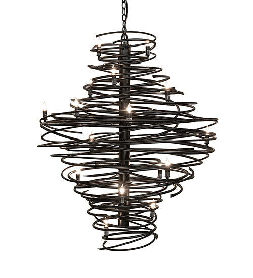 42" Wide Cyclone 20 Light Chandelier