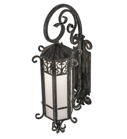 12" Wide Caprice Lantern Wall Sconce