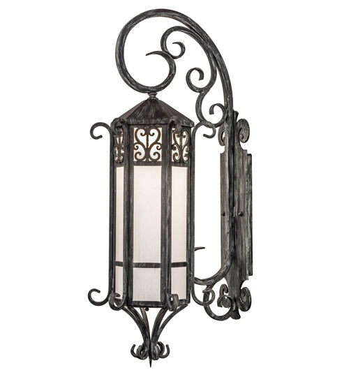 12" Wide Caprice Lantern Wall Sconce