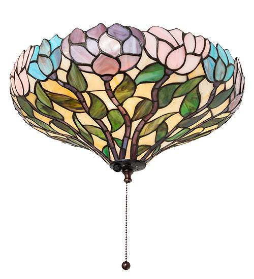 16" Wide Wisteria Fan Light Fixture