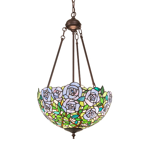 16" Wide Rosebush Inverted Pendant