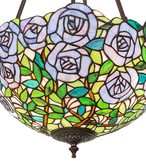 16" Wide Rosebush Inverted Pendant