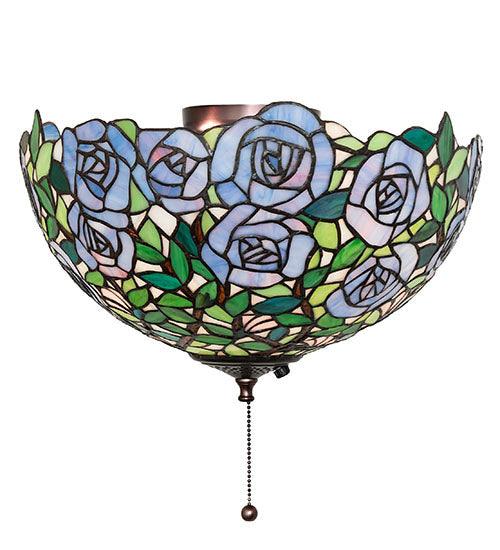 16" Wide Rosebush Fan Light Fixture