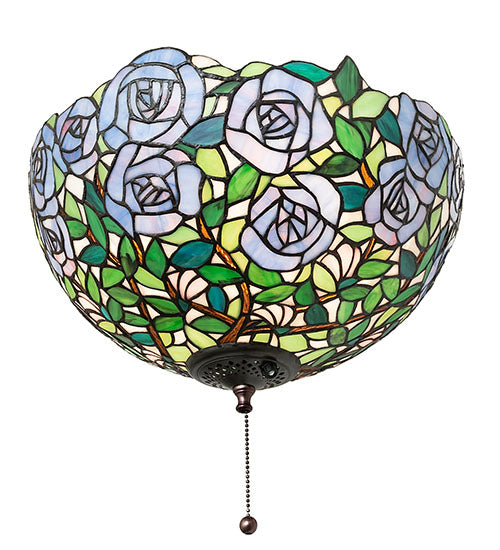 16" Wide Rosebush Fan Light Fixture