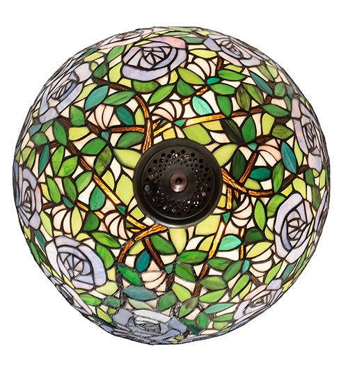 16" Wide Rosebush Fan Light Fixture