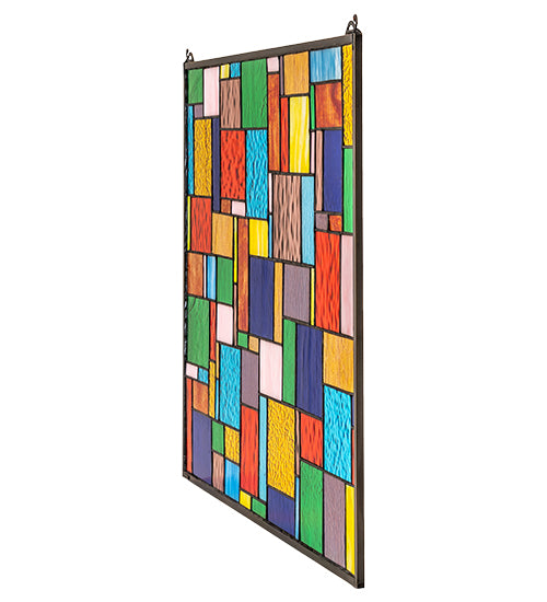 36" Wide Meyer Stained Glass Window