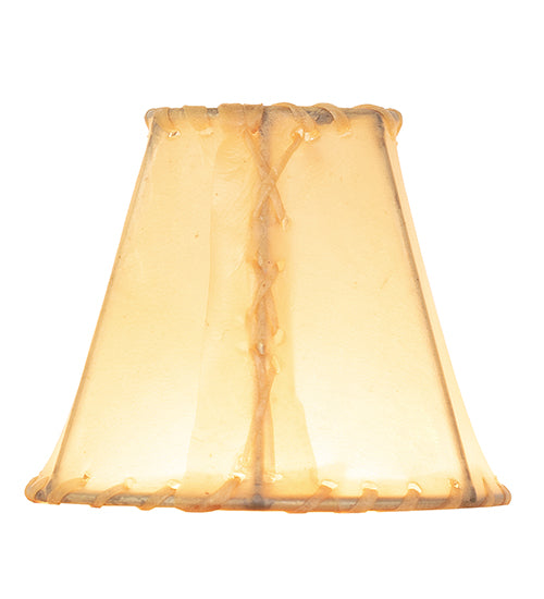 5" Wide Natural Rawhide Shade