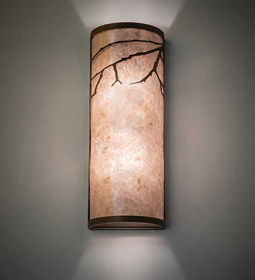 6" Wide Branches Right Wall Sconce