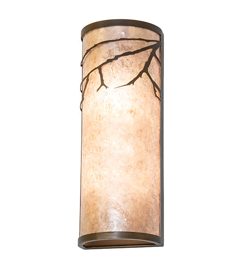 6" Wide Branches Right Wall Sconce