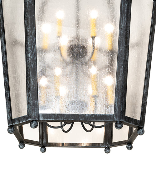 34" Wide Citadel 12 Light Pendant