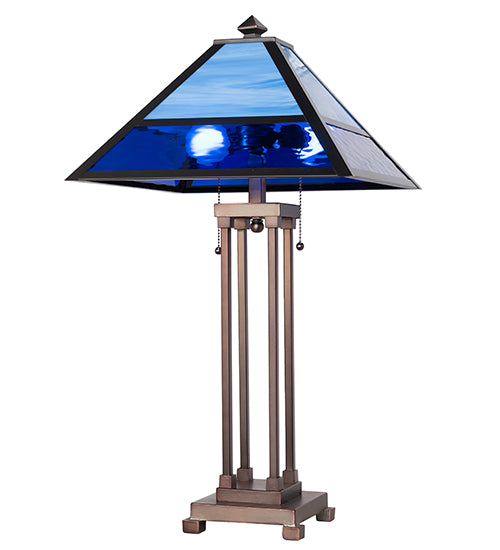 28" High Split Mission Table Lamp