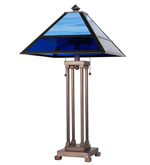 28" High Split Mission Table Lamp