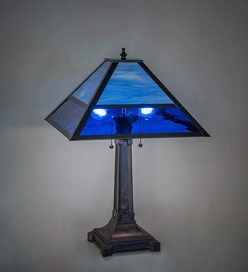 24" High Split Mission Table Lamp