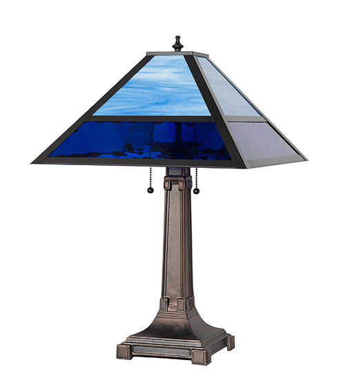 24" High Split Mission Table Lamp