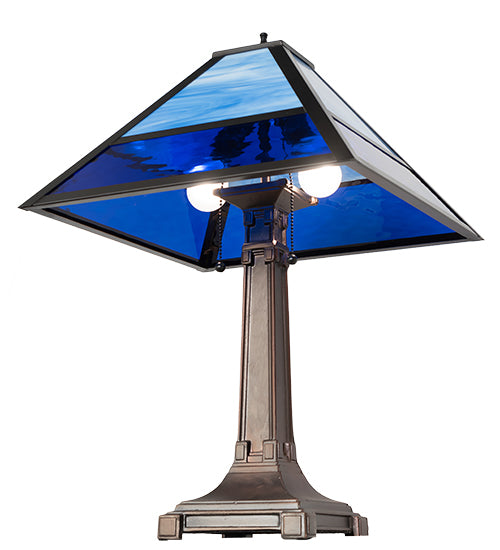 24" High Split Mission Table Lamp