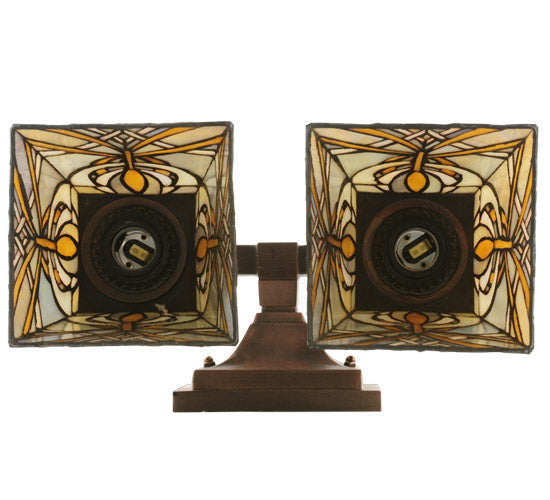 12"W Glasgow Bungalow 2 Lt Wall Sconce