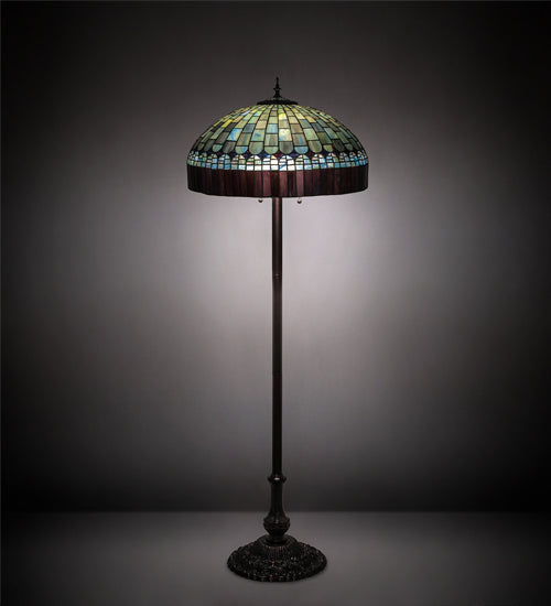 62" High Tiffany Candice Floor Lamp