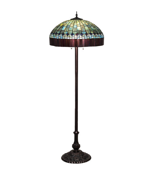 62" High Tiffany Candice Floor Lamp