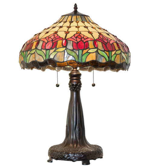 26" High Colonial Tulip Table Lamp