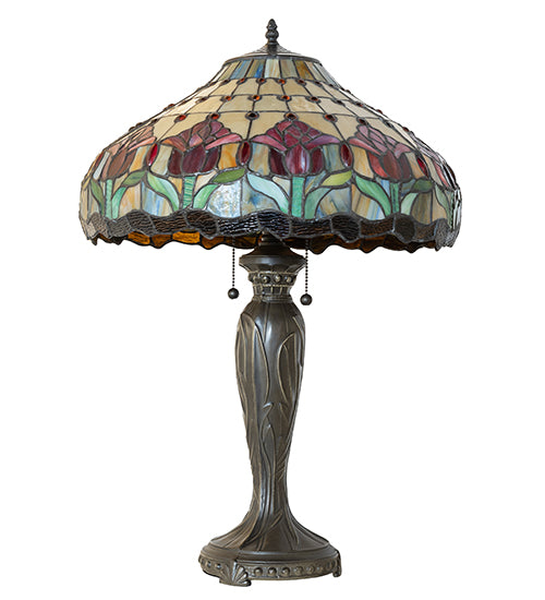 27" High Colonial Tulip Table Lamp