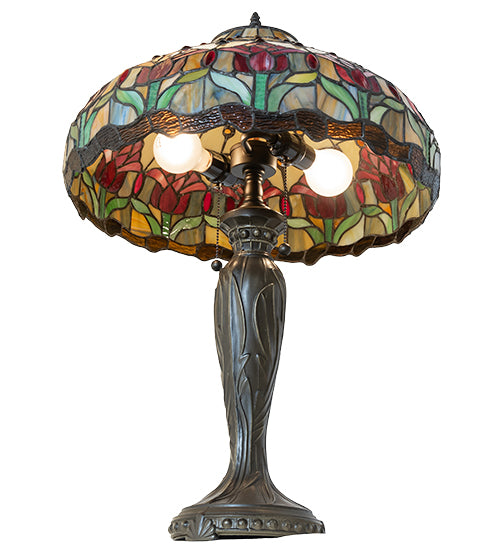 27" High Colonial Tulip Table Lamp