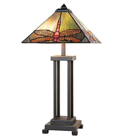 24" High Prairie Dragonfly Table Lamp