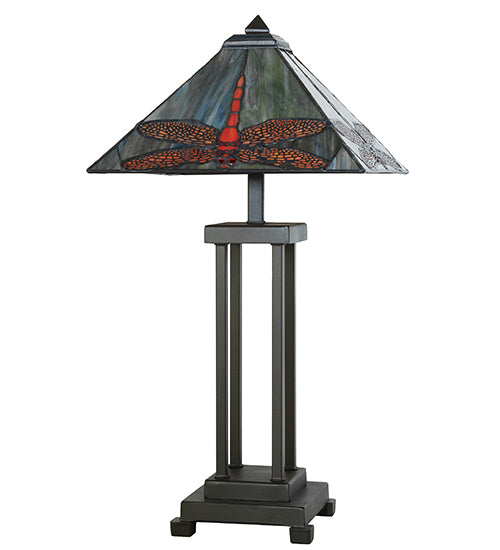 24" High Prairie Dragonfly Table Lamp