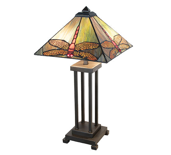 24" High Prairie Dragonfly Table Lamp