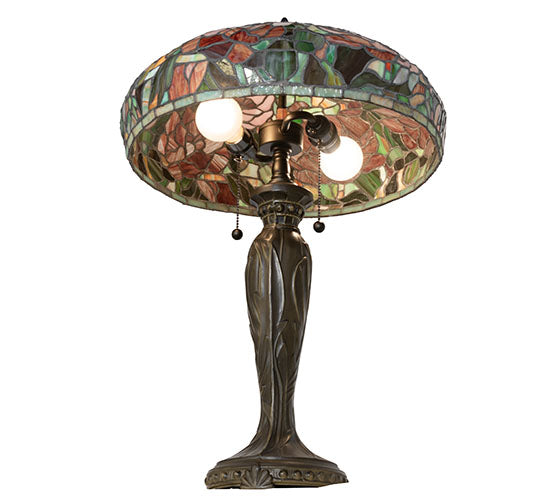 26" High Tiffany Peony Table Lamp