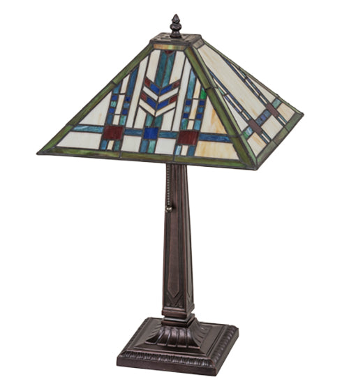 22" High Prairie Wheat Table Lamp