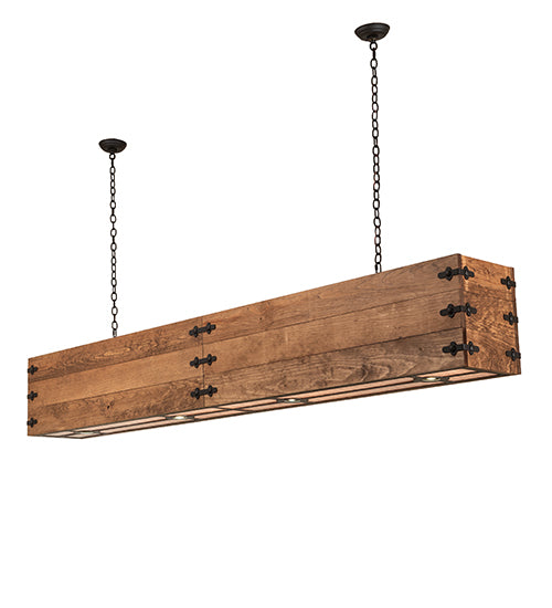 96" Long Reclamare Oblong Pendant