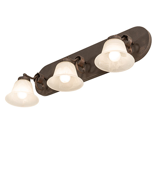 27" Wide Trea 3 Light Vanity Light