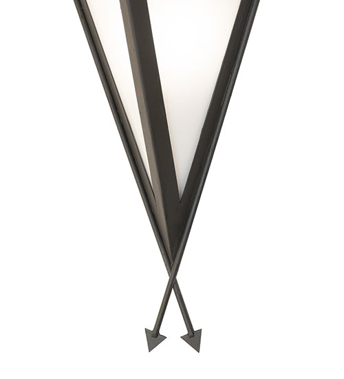 12" Wide Desert Arrow Wall Sconce