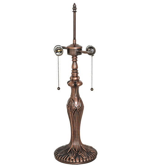 23" High Diamond & Jewel Recurve Table Lamp