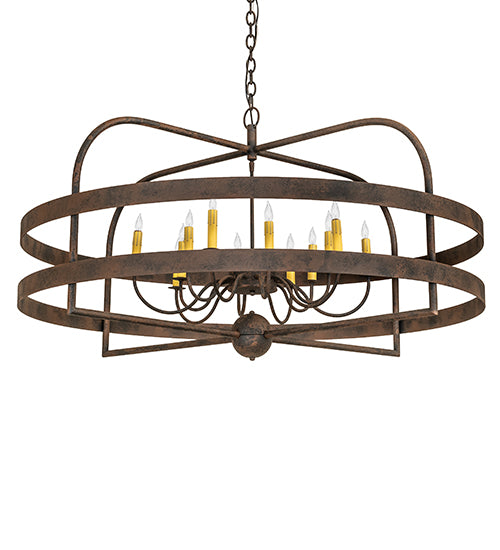 48" Wide Aldari 12 Light Chandelier