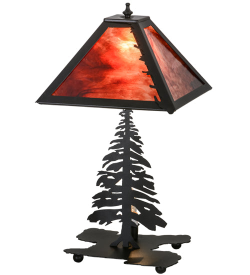 21"H Tall Pines Table Lamp