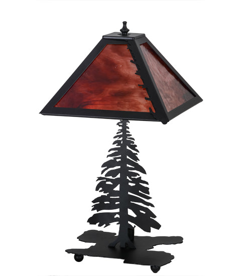 21"H Tall Pines Table Lamp