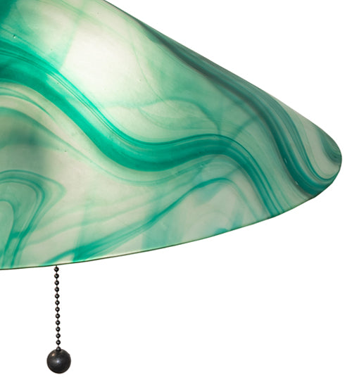 21" High Metro Mente Swirl Table Lamp