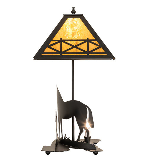 22" High Mare & Foal Table Lamp