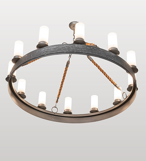 50" Wide Costello Ring 12 Light Chandelier