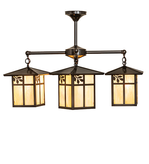 32" Wide Seneca Sprig 4 Light Chandelier