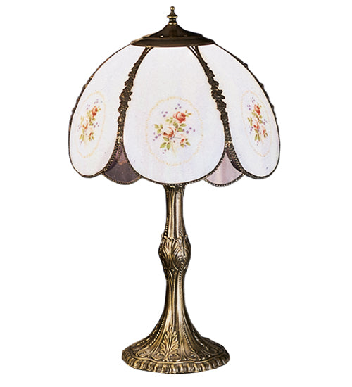 22" High Rose Bouquet Table Lamp